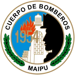 Logo Cuerpo de Bomberos de Maipú
